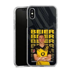 Carry Case Hülle Transparent/glitter ohne Band