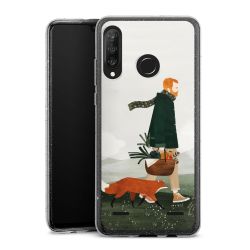 Carry Case Hülle Transparent/glitter ohne Band