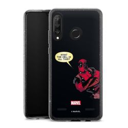 Carry Case Hülle Transparent/glitter ohne Band