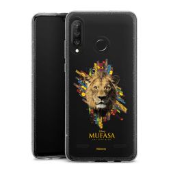 Carry Case Hülle Transparent/glitter ohne Band