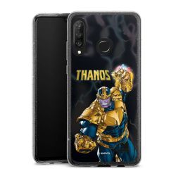 Carry Case Hülle Transparent/glitter ohne Band