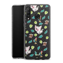 Carry Case Hülle Transparent/glitter ohne Band