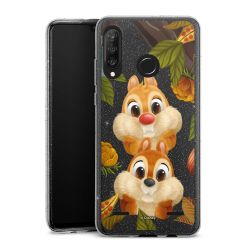 Carry Case Hülle Transparent/glitter ohne Band