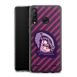 Carry Case Hülle Transparent/glitter ohne Band