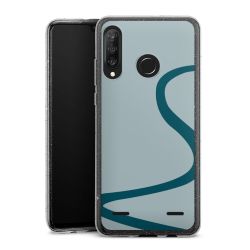 Carry Case Hülle Transparent/glitter ohne Band