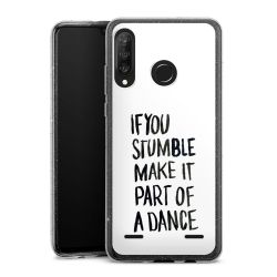 Carry Case Hülle Transparent/glitter ohne Band