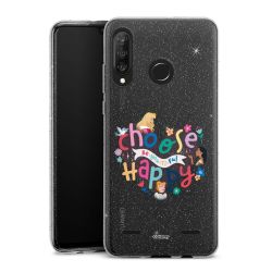 Carry Case Hülle Transparent/glitter ohne Band