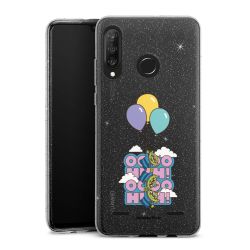 Carry Case Hülle Transparent/glitter ohne Band