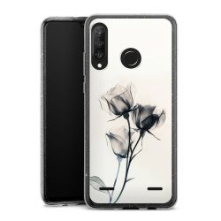 Carry Case Hülle Transparent/glitter ohne Band