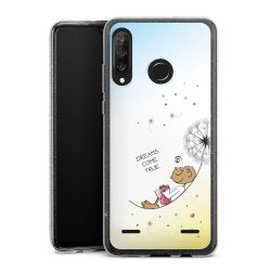 Carry Case Hülle Transparent/glitter ohne Band