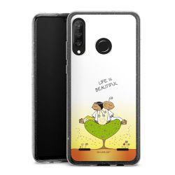 Carry Case Hülle Transparent/glitter ohne Band