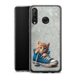 Carry Case Hülle Transparent/glitter ohne Band