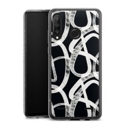 Carry Case Hülle Transparent/glitter ohne Band