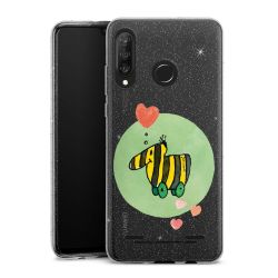 Carry Case Hülle Transparent/glitter ohne Band