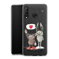 Carry Case Hülle Transparent/glitter ohne Band