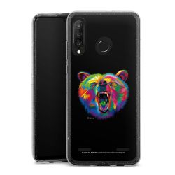 Carry Case Hülle Transparent/glitter ohne Band