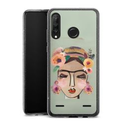 Carry Case Hülle Transparent/glitter ohne Band