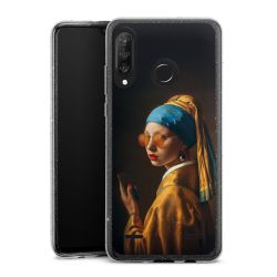 Carry Case Hülle Transparent/glitter ohne Band