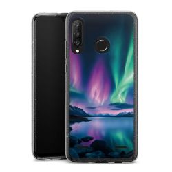 Carry Case Hülle Transparent/glitter ohne Band