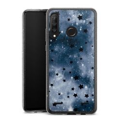 Carry Case Hülle Transparent/glitter ohne Band