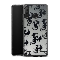 Carry Case Hülle Transparent/glitter ohne Band