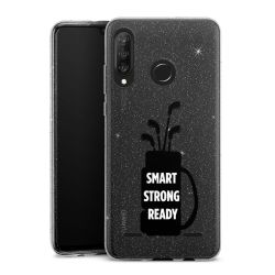 Carry Case Hülle Transparent/glitter ohne Band