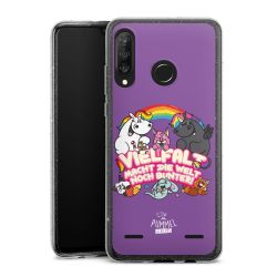 Carry Case Hülle Transparent/glitter ohne Band