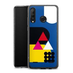 Carry Case Hülle Transparent/glitter ohne Band