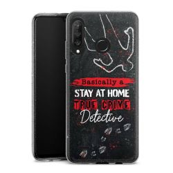 Carry Case Hülle Transparent/glitter ohne Band