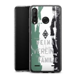 Carry Case Hülle Transparent/glitter ohne Band