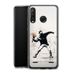 Carry Case Hülle Transparent/glitter ohne Band