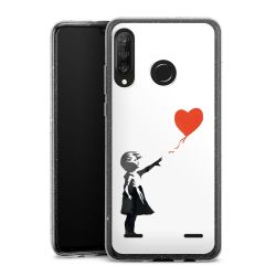 Carry Case Hülle Transparent/glitter ohne Band