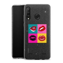 Carry Case Hülle Transparent/glitter ohne Band