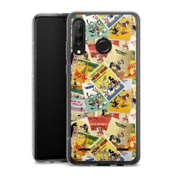 Carry Case Hülle Transparent/glitter ohne Band