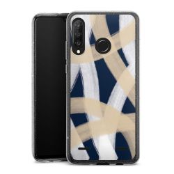 Carry Case Hülle Transparent/glitter ohne Band