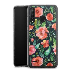 Carry Case Hülle Transparent/glitter ohne Band