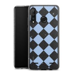 Carry Case Hülle Transparent/glitter ohne Band