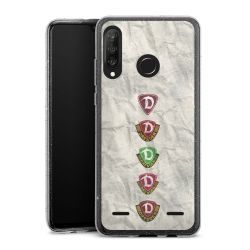 Carry Case Hülle Transparent/glitter ohne Band