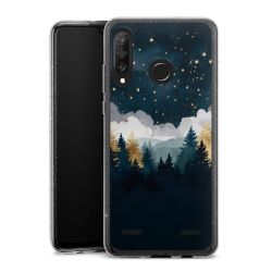 Carry Case Hülle Transparent/glitter ohne Band