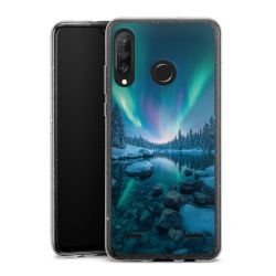 Carry Case Hülle Transparent/glitter ohne Band