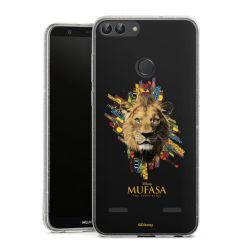 Carry Case Hülle Transparent/glitter ohne Band