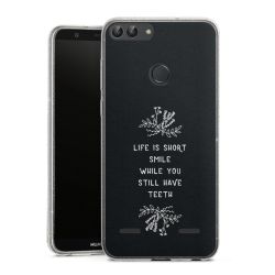 Carry Case Hülle Transparent/glitter ohne Band