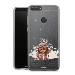 Carry Case Hülle Transparent/glitter ohne Band