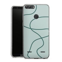 Carry Case Hülle Transparent/glitter ohne Band