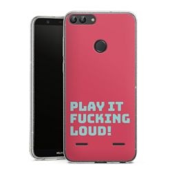 Carry Case Hülle Transparent/glitter ohne Band