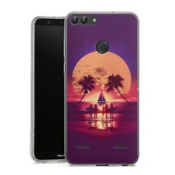 Carry Case Hülle Transparent/glitter ohne Band