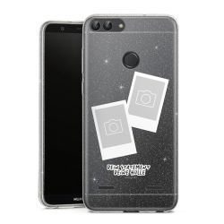 Carry Case Hülle Transparent/glitter ohne Band