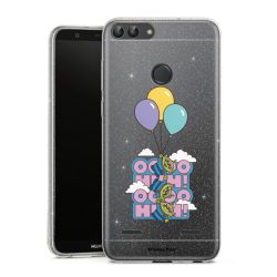 Carry Case Hülle Transparent/glitter ohne Band