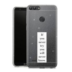 Carry Case Hülle Transparent/glitter ohne Band