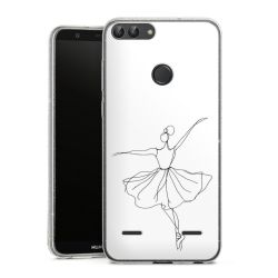 Carry Case Hülle Transparent/glitter ohne Band